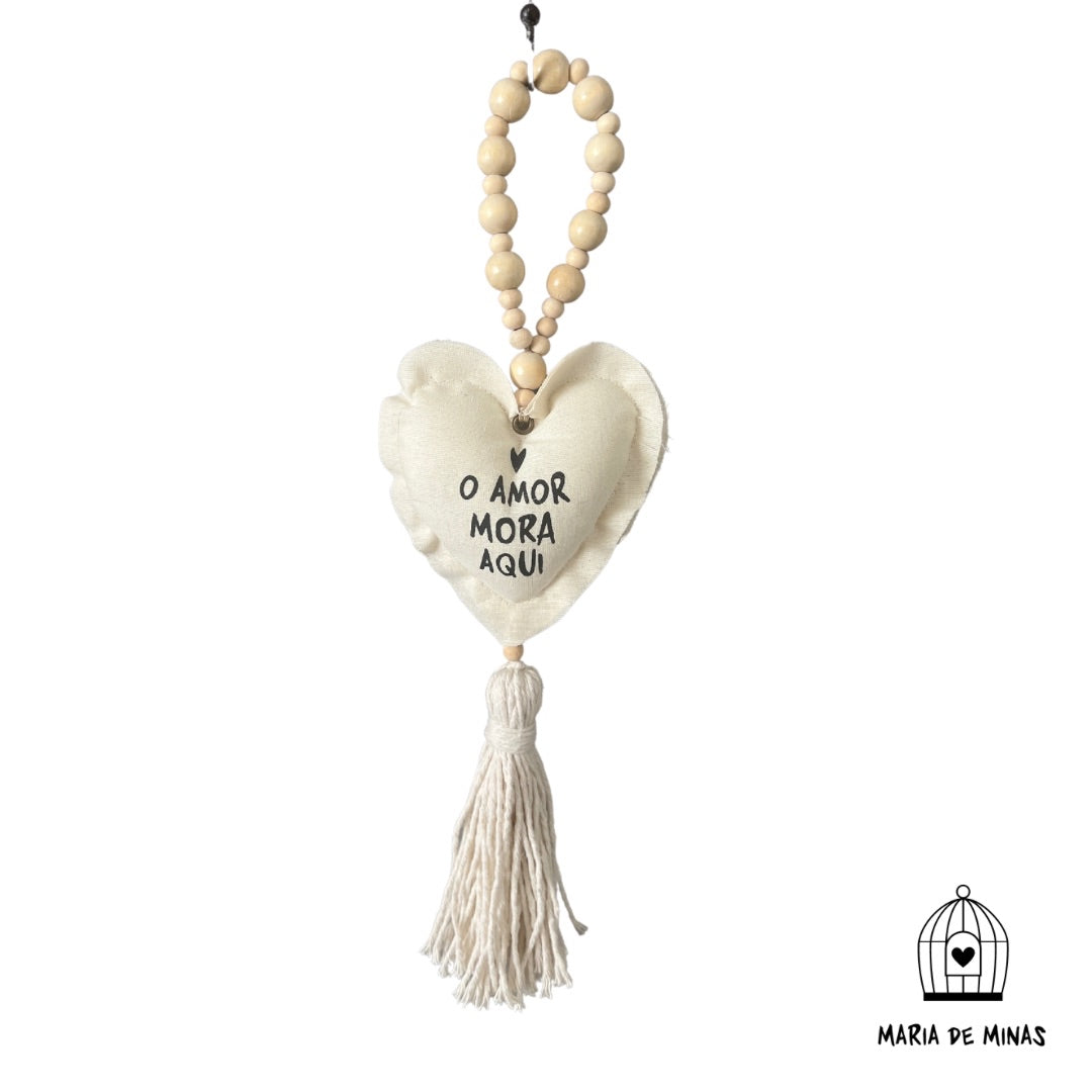 Pingente Coração Boho