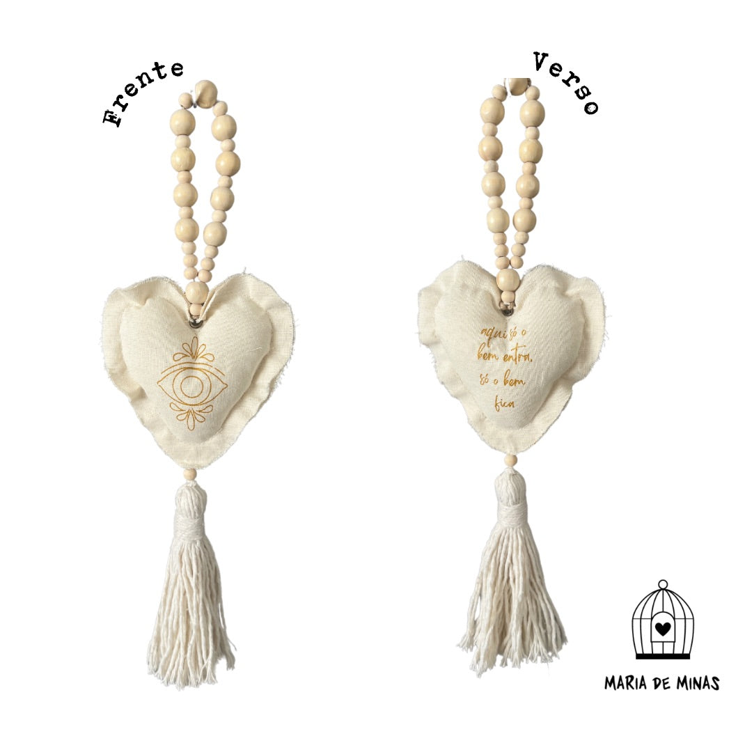 Pingente Coração Boho